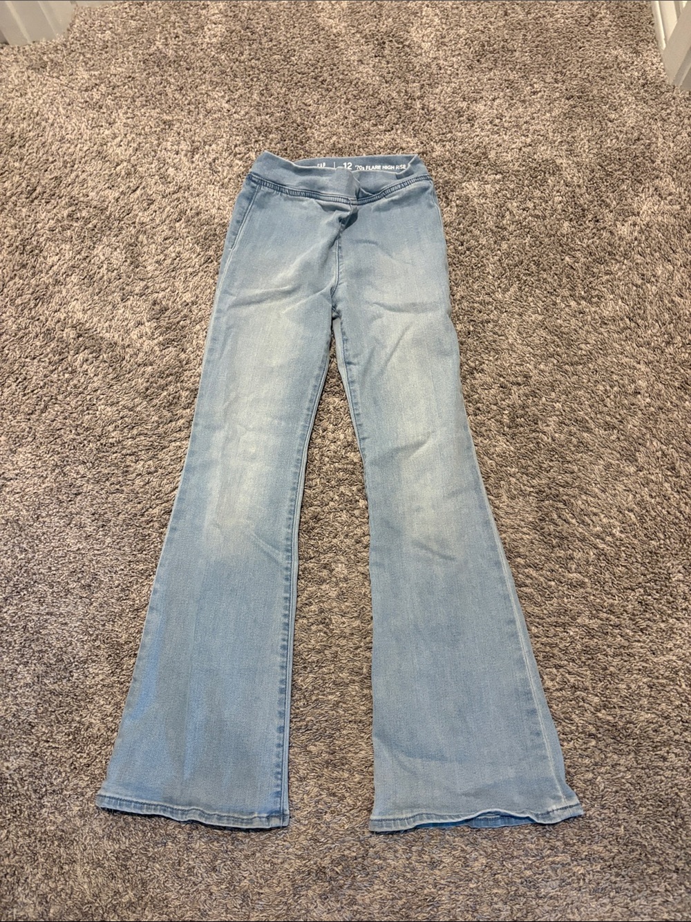 GAP Light Blue Flared Kids Jeans